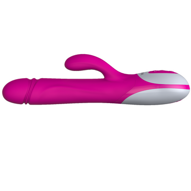 Vibratore Doppia Azione in Silicone Morbido con Wave e 7 Modalità di Stimolazione